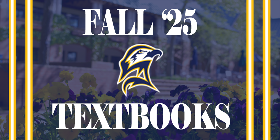 Fall 2025 Textbooks